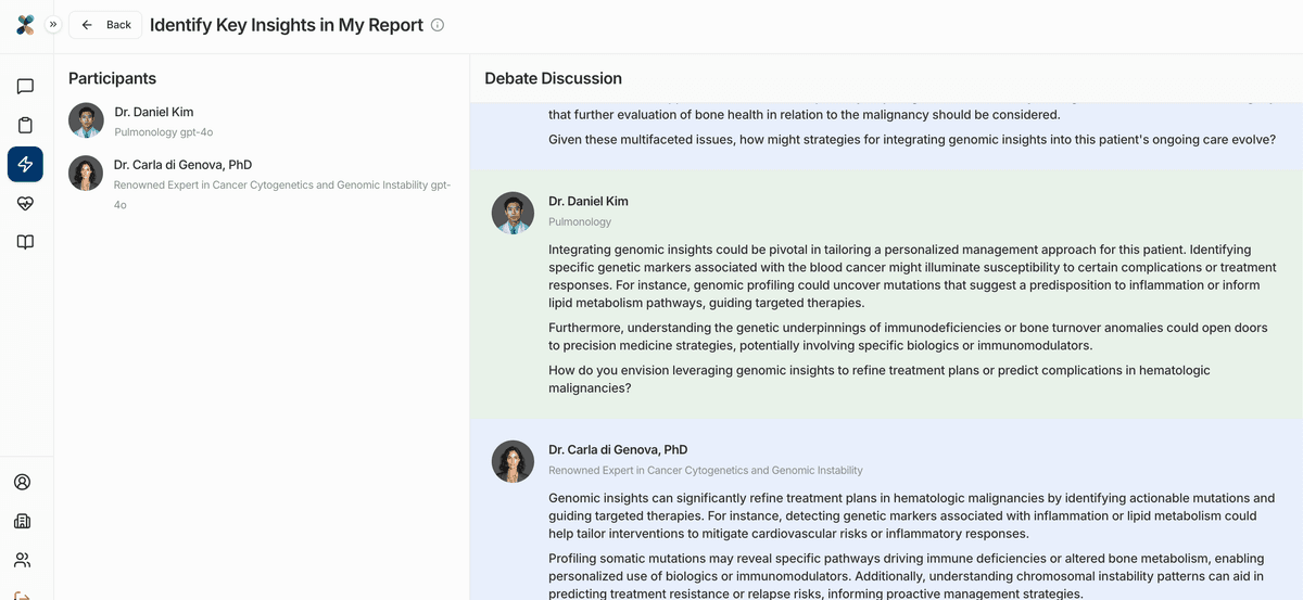 Agent Discussions & Debates